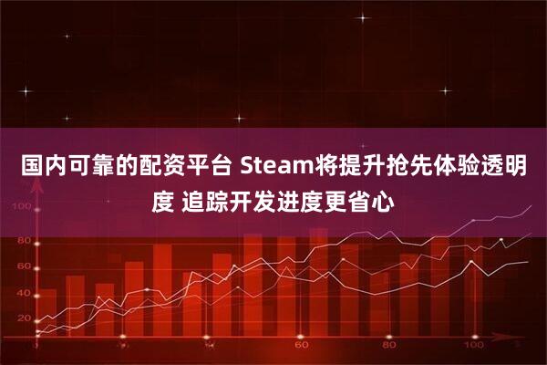国内可靠的配资平台 Steam将提升抢先体验透明度 追踪开发进度更省心